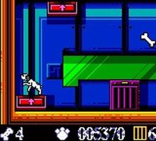 une photo d'Ã©cran de Les 102 Dalmatiens a la Rescousse sur Nintendo Game Boy Color